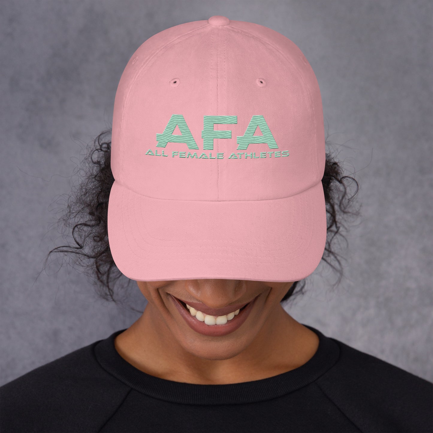 Light Green AFA Fillies Embroidered hat