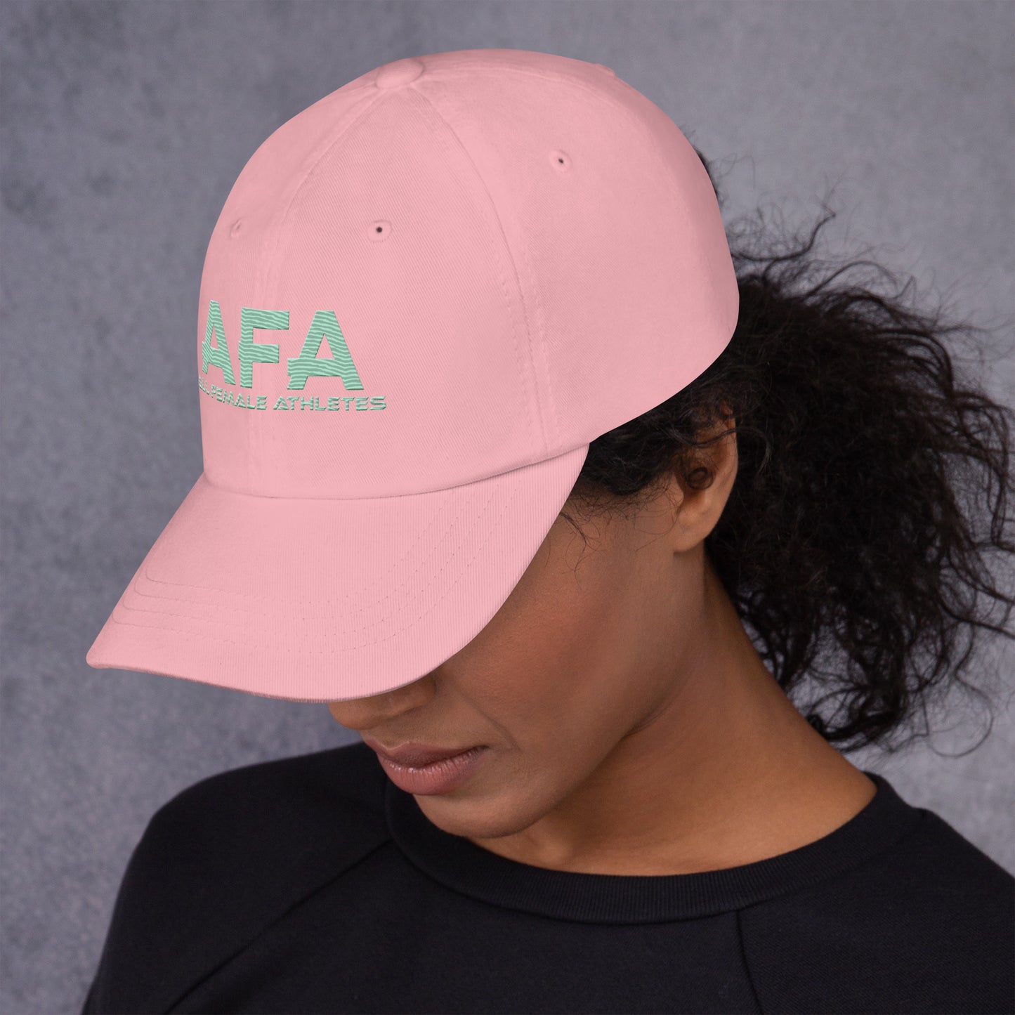 Light Green AFA Fillies Embroidered hat