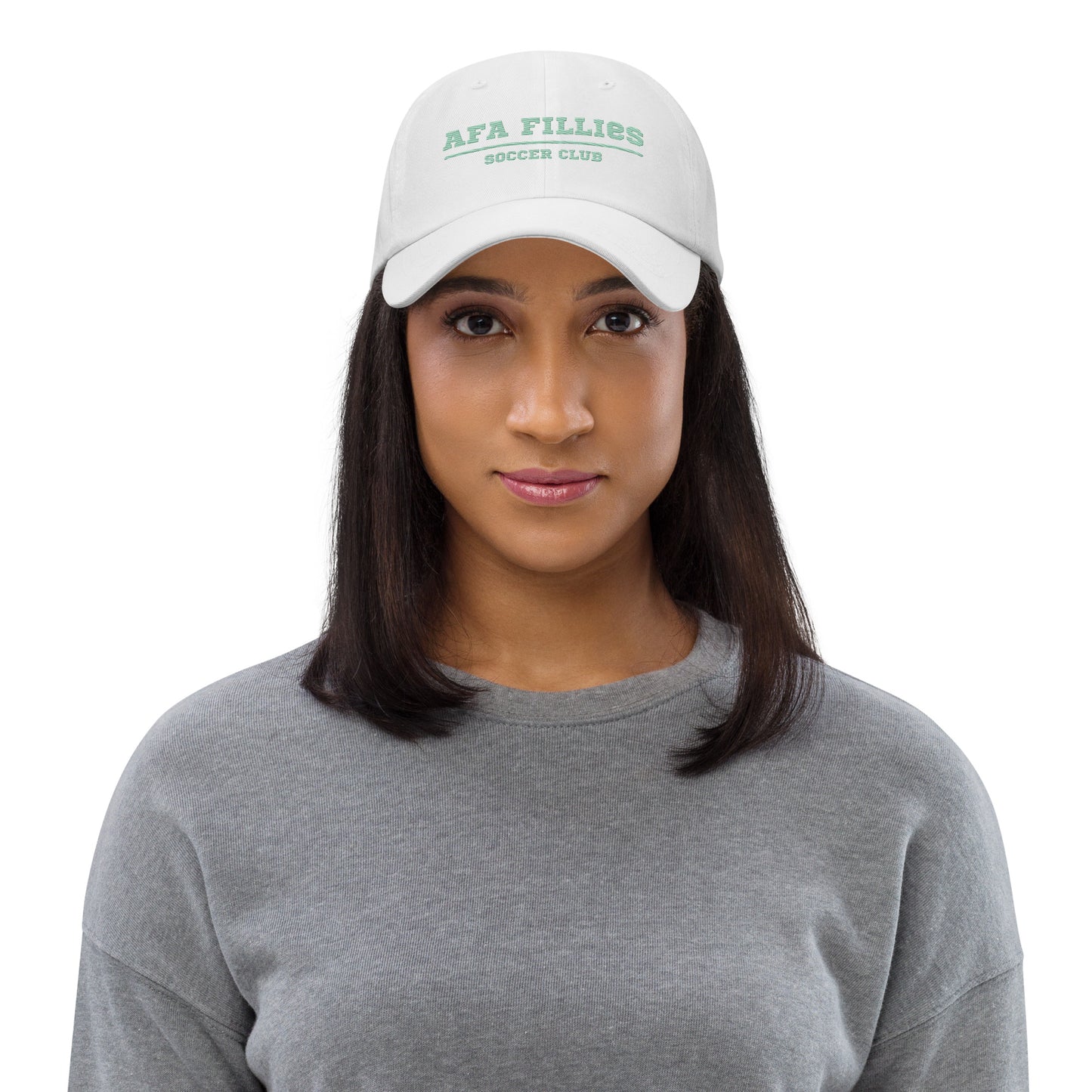 Light Green AFA Fillies Embroidered hat