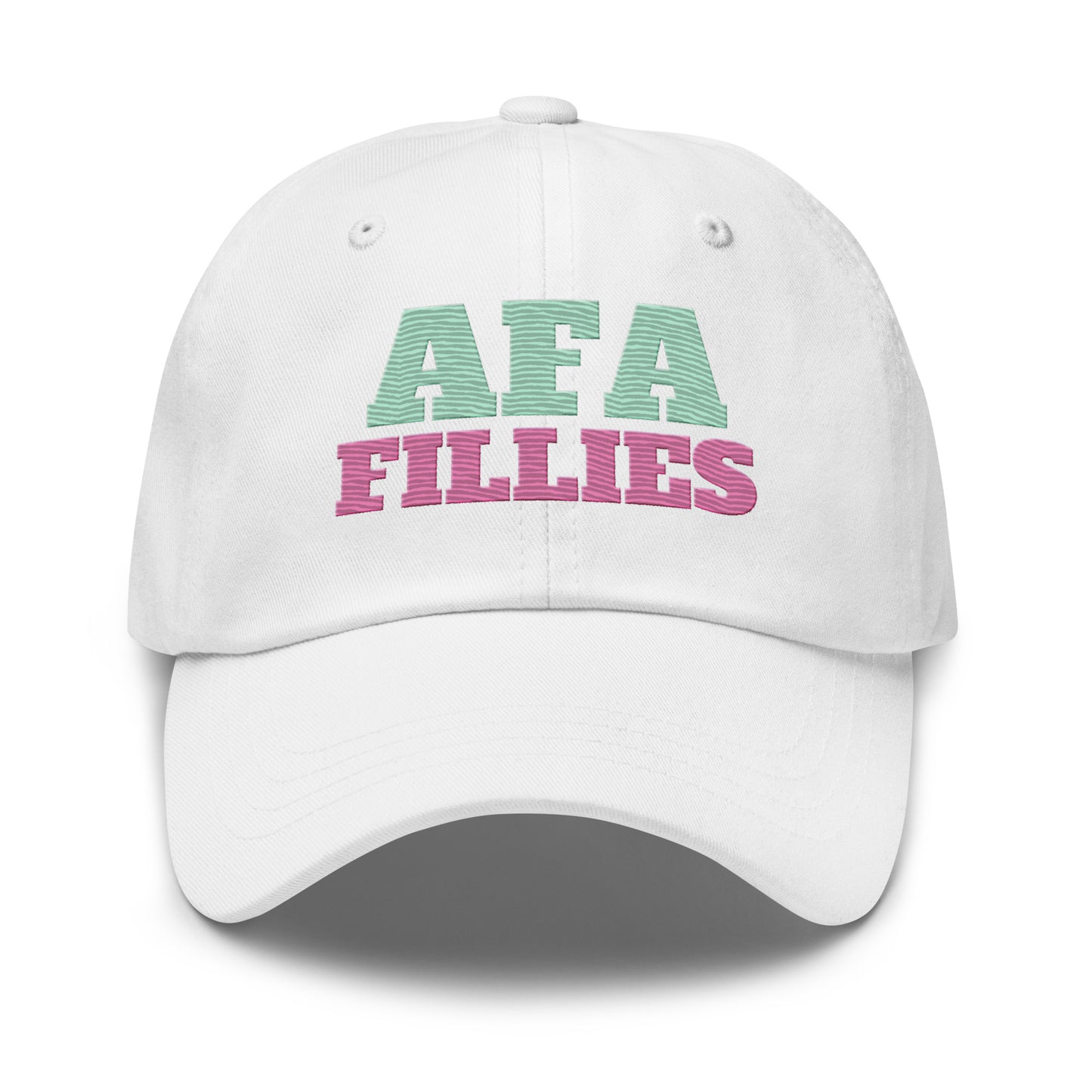 Pink/Green AFA Fillies Embroidered Dad hat