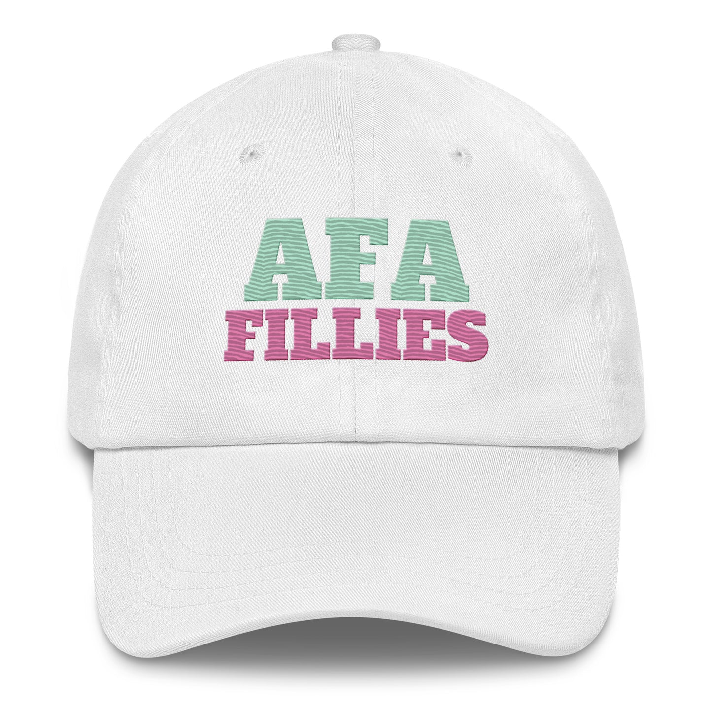 Pink/Green AFA Fillies Embroidered Dad hat