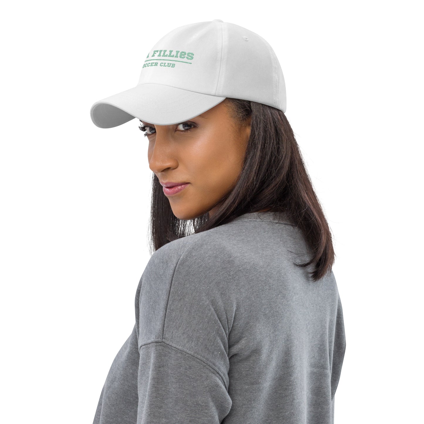 Light Green AFA Fillies Embroidered hat