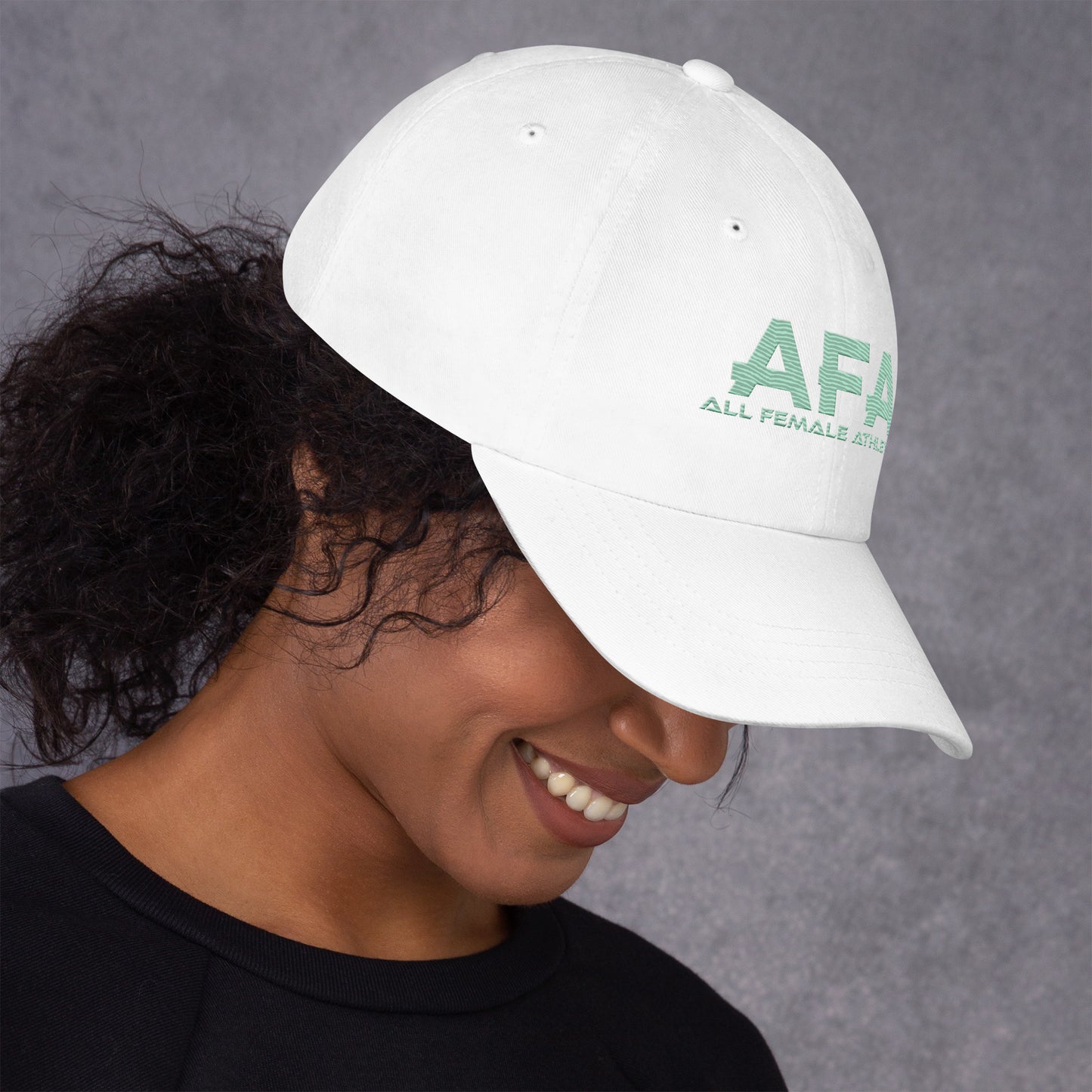 Light Green AFA Fillies Embroidered hat