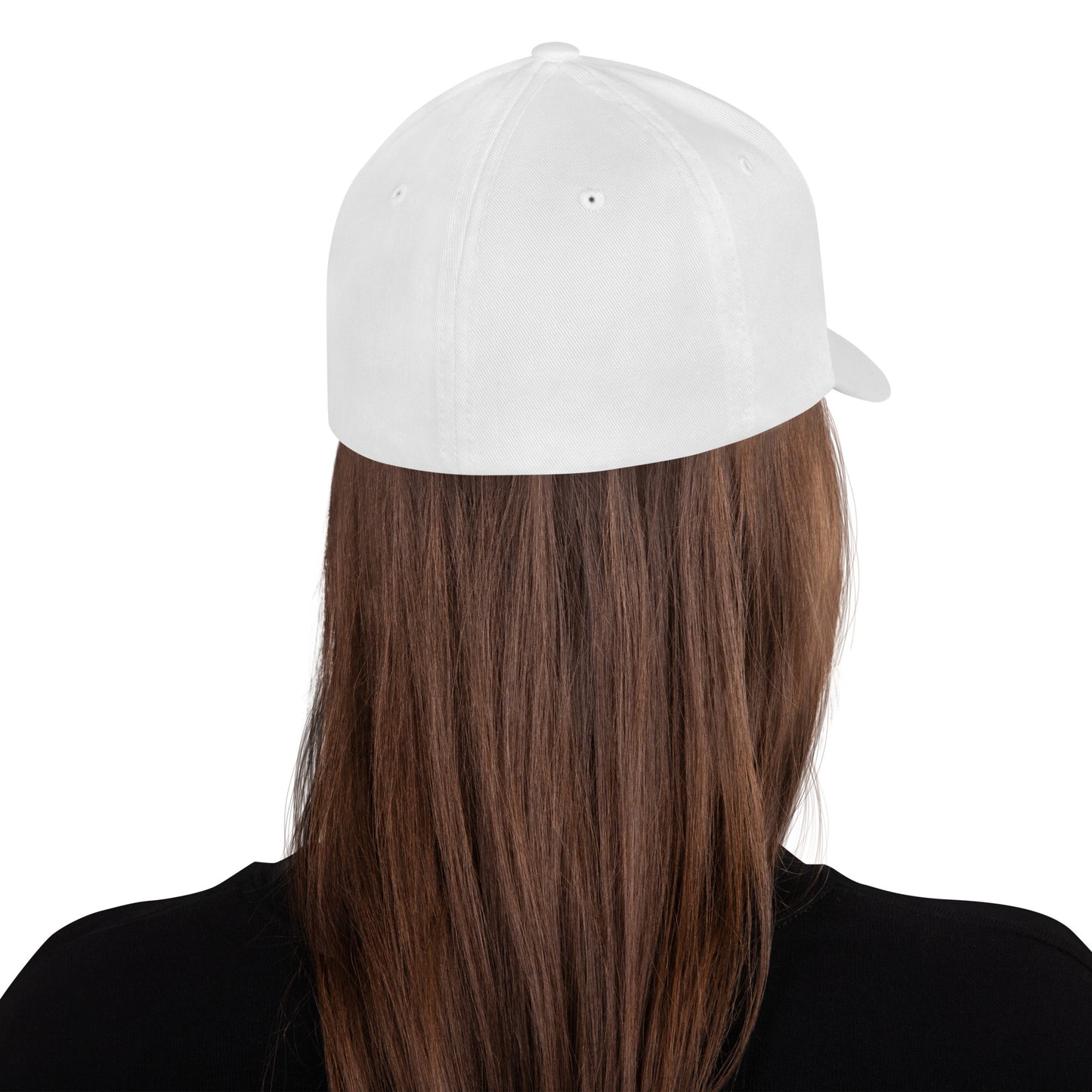 White AFA Embroidered Structured Twill Cap