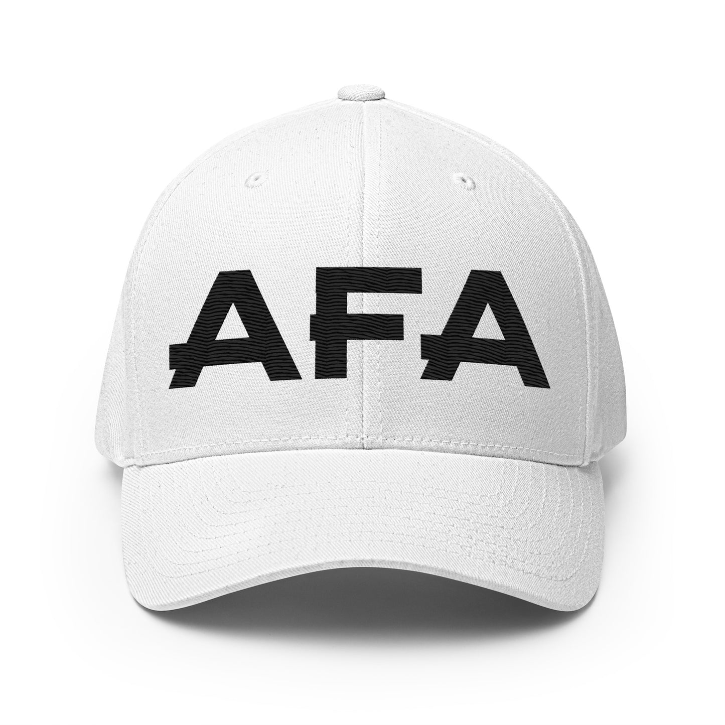 Black AFA Embroidered Structured Twill Cap