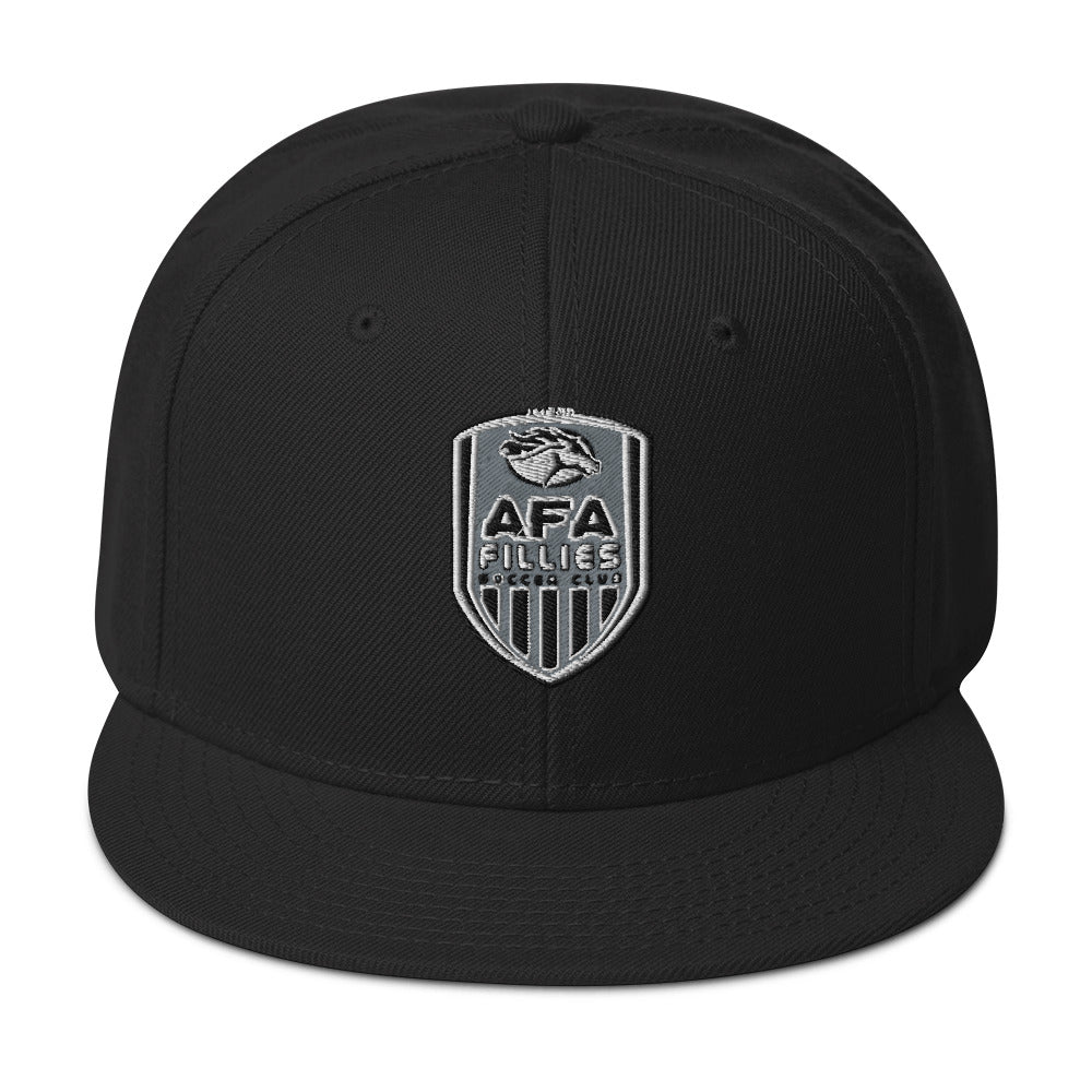 Fillies Shield Embroidered Snapback Hat