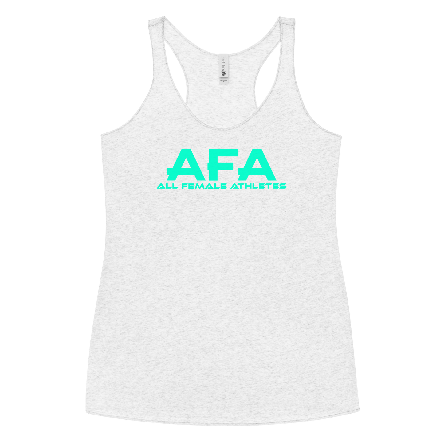 Light Green AFA Women's Racerback Tank