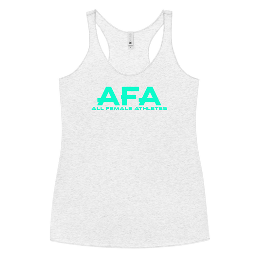 Light Green AFA Women's Racerback Tank