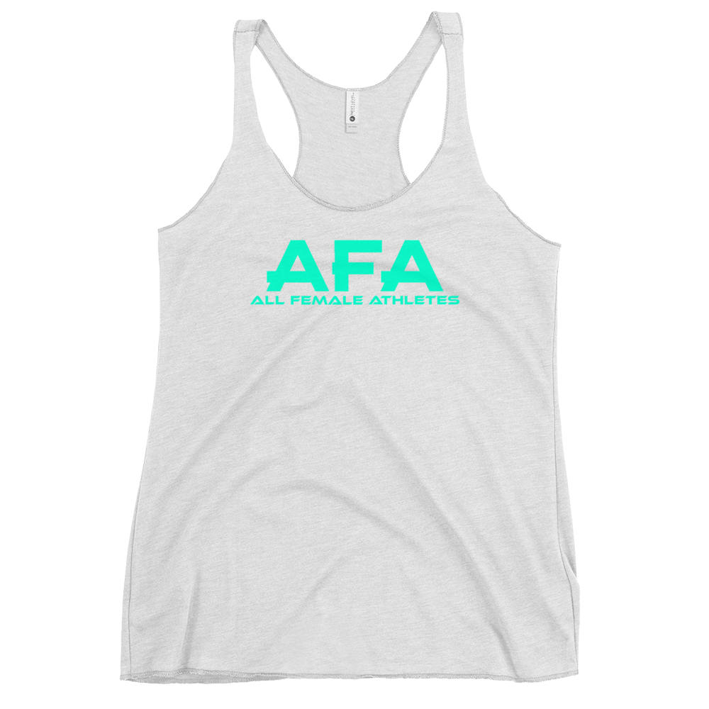 Light Green AFA Women's Racerback Tank