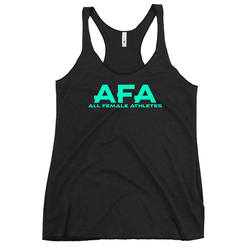 Light Green AFA Women's Racerback Tank