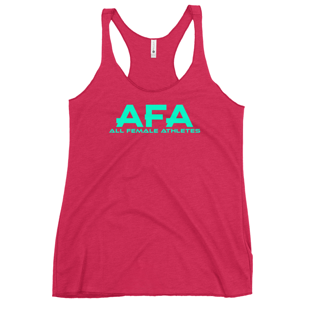 Light Green AFA Women's Racerback Tank