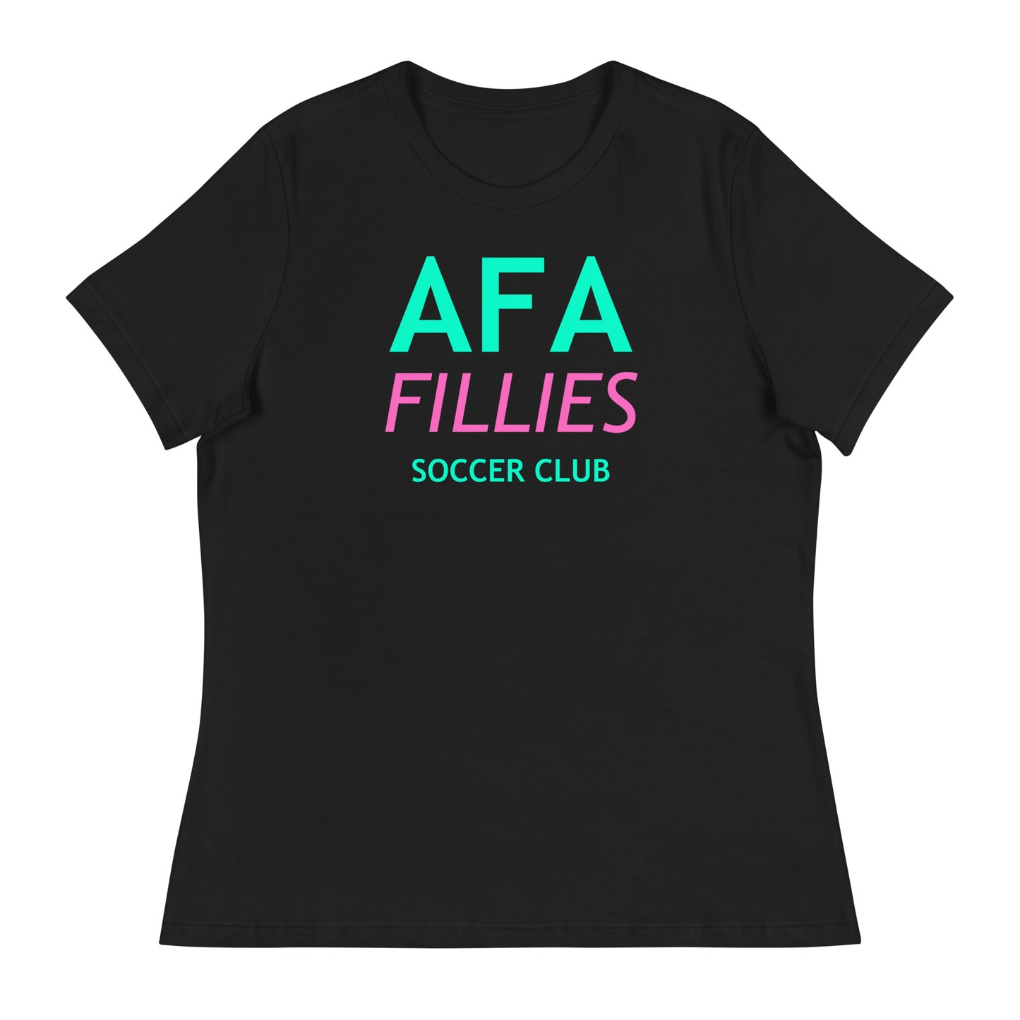 Light Green/Pink AFA Women's Relaxed T-Shirt